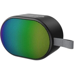 Soundcore Pyro Mini Portable Bluetooth Wireless Speaker with Full-Body Light Show, 6W, 10H Playtime, TWS Pairing, RGB Lights, AUX-In, Card Slot, USB-C, Bluetooth 5.3, Portable for Backyard, Outdoors