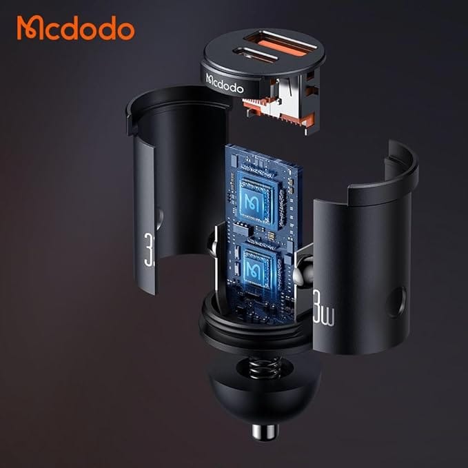 Mcdodo CC-2320 Cool Series LED Fast Car Charger PD33W 1C1U - Image 5