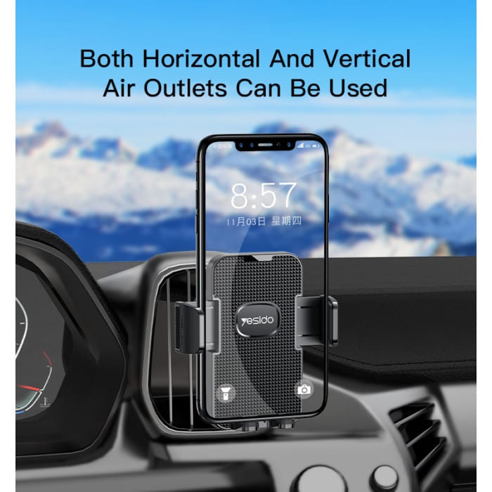 YESIDO C136 Air Vent Phone Holder - Image 4
