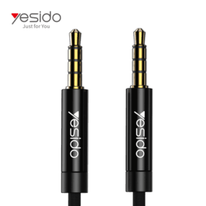 YESIDO YAU16 3.5mm AUX Audio Cable – 3M Nylon Braided, Hi-Fi Sound, Universal Audio Connection