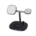 YESIDO DS12 4-in-1 Wireless Charging Dock – 15W Fast Charge, Magnetic Stand, Phone/Watch/Earbuds/Pencil