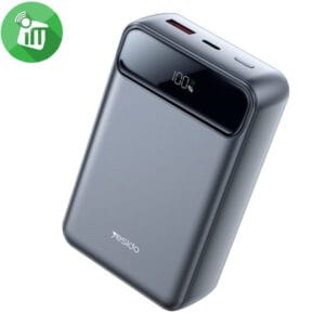 YESIDO YP50 Magnetic Wireless Power Bank – 20000mAh, 15W MagSafe, 22.5W Fast Charge, USB-C & USB-A