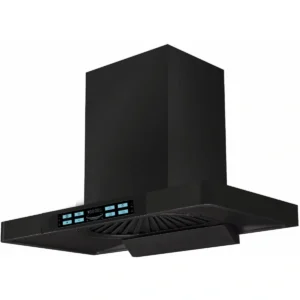 IQRA 90cm Ductable Chimney Hood, with LED Lamp, 3 Peed Motor, Touch Panel, Motion Sensor, IQ-CM9041B