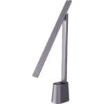 Baseus LED Desk Lamp Auto-Dimming Table Lamp Eye-Caring Smart Lamp Touch Control 47" Wide Illumination 250 Lumens 5W 3 Color Modes for Home Office, Living Room, Bedroom, Painting (Dark Grey)