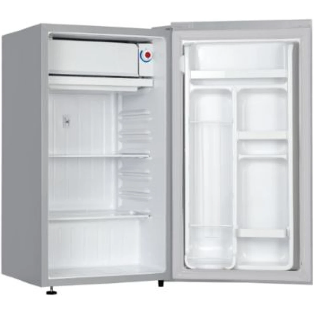 TCL F120SD 120L Mini Bar Refrigerator – Single Door Compact Fridge, Silver - Image 2