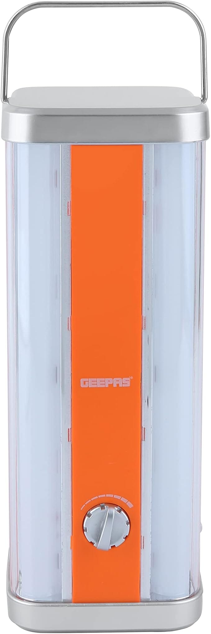 Geepas Multi-functional LED Emergency Lantern, 4000mAh, GE5595 | Portable, Lightweight | Solar Input with Dimmer Function | 4 Hours Working | Ideal to Charge Personal Devices - Image 6