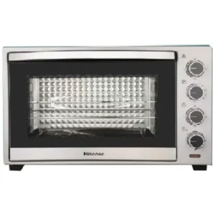 Hisense 48L Toaster Oven, H48TOSS20S3, 1800W, Bake, Toast, Grill, Roast, Rotisserie