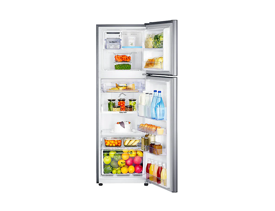 SAMSUNG RT25FARBDSA 256L 2-Door Refrigerator – Digital Inverter Fridge with Silver Plus Deodorizer, Energy Efficient Double Door Kulkas - Image 3