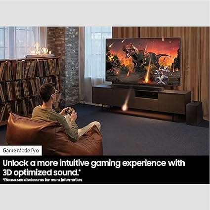 Samsung HW-Q600C 3.1.2ch Soundbar w/Dolby Audio, Q-Symphony, Adaptive Sound, HDMI eARC, Game Mode Pro, Bluetooth, Acoustic Beam, Tap Sound - Image 4