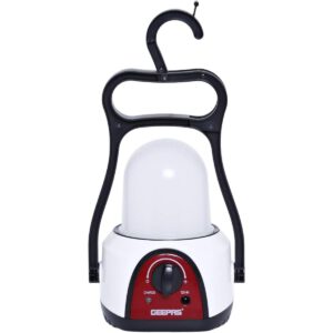 Geepas GE5562 Rechargeable Emergency LED Lantern 48 LED Bright Camping Light with 60-Hour Battery Backup | Waterproof Portable Emergency Light for Home, Travel & Outdoor Use