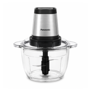 Panasonic 500W Multi-Chopper with 2.0L Glass Bowl (MK-CG401STZ) – Silver & Black
